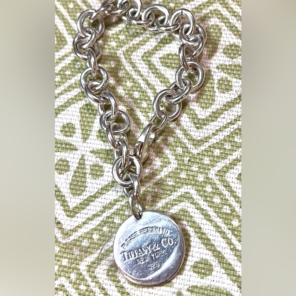 Tiffany &Co. Authentic vintage silver chain bracelet - Picture 2 of 14